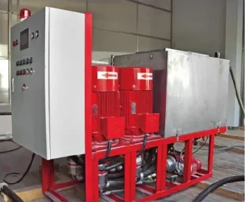 Qiyu high-pressure water mist pump and control assembly